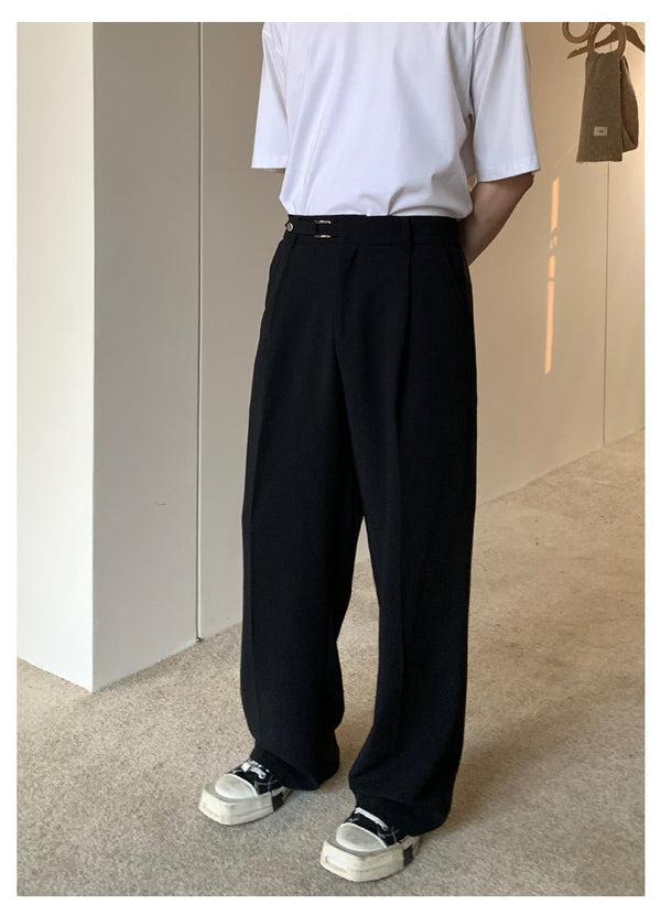 韓国ファッション SELCA-Roosfid slacks-mselca2023aw665-03