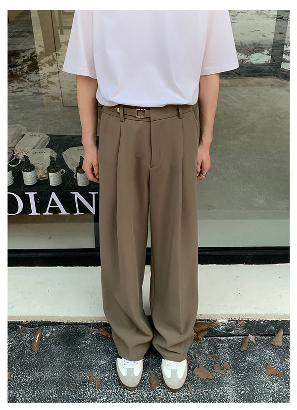 韓国ファッション SELCA-Roosfid slacks-mselca2023aw665-05