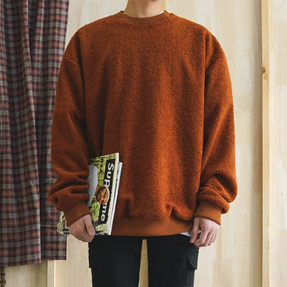 韓国ファッション SELCA-Round neck color knit-mselca2023aw674-03