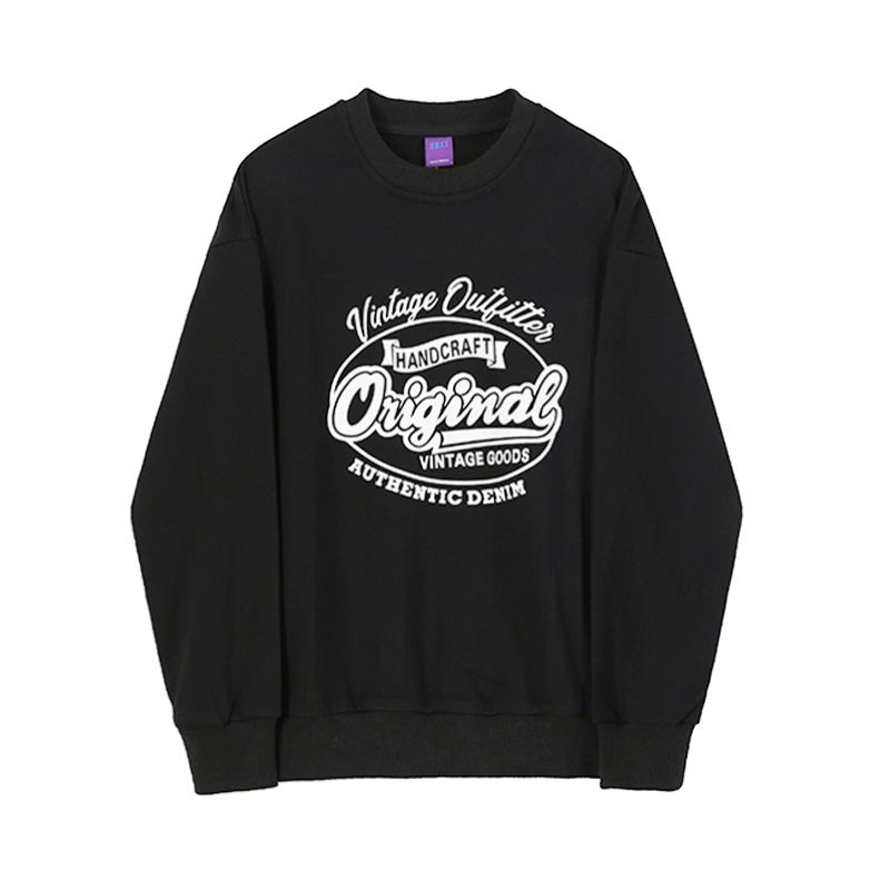 韓国ファッション SELCA-Round neck logo trainer-mselca2023aw680-05