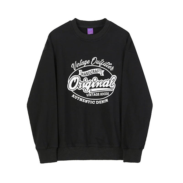 韓国ファッション SELCA-Round neck logo trainer-mselca2023aw680-05