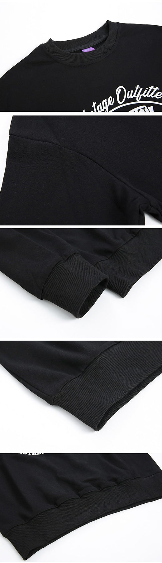 韓国ファッション SELCA-Round neck logo trainer-mselca2023aw680-06