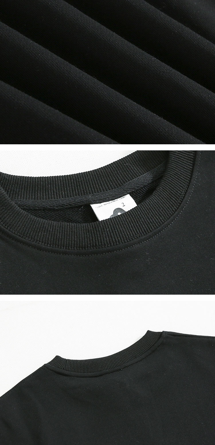 韓国ファッション SELCA-Round neck logo trainer-mselca2023aw680-08