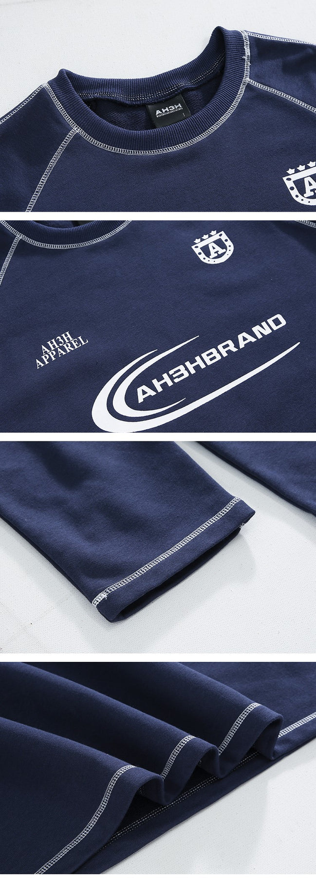 韓国ファッション SELCA-Round neck print trainer-mselca2023aw683-06