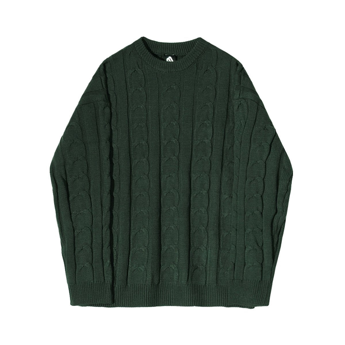 韓国ファッション SELCA-Round neck twist sweater-mselca2023aw689-07