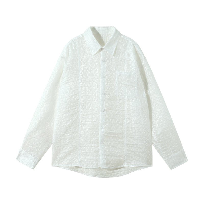韓国ファッション SELCA-Searloose shirt-mselca2023aw691-07