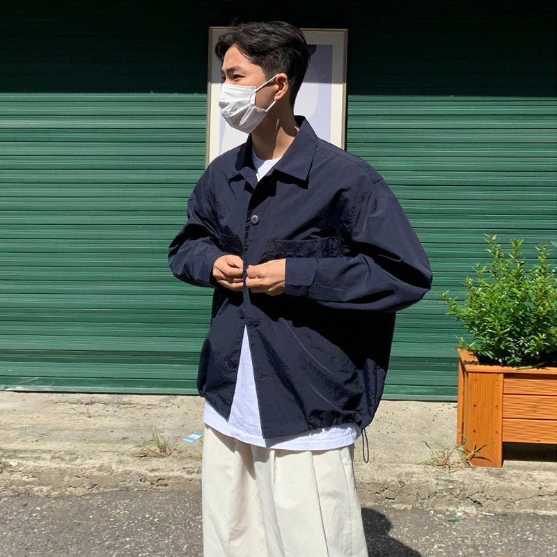 韓国ファッション SELCA-Simple shirt-mselca2023aw754-06