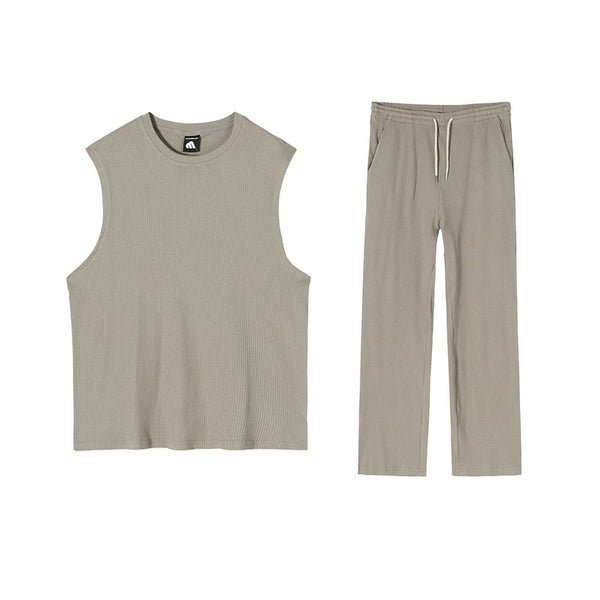 韓国ファッション SELCA-sleeveless Sweat Setup-mselca2023aw767-07