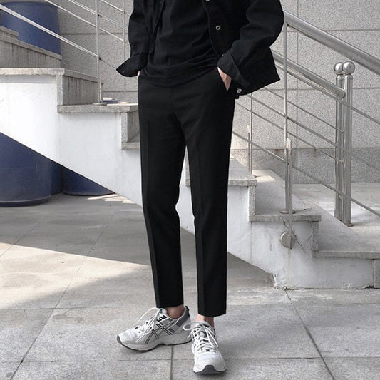 韓国ファッション SELCA-Slim Slacks-mselca2023aw768-01