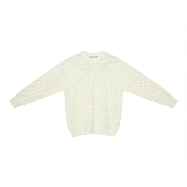 韓国ファッション SELCA-Solid Crew neck sweater-mselca2023aw773-010