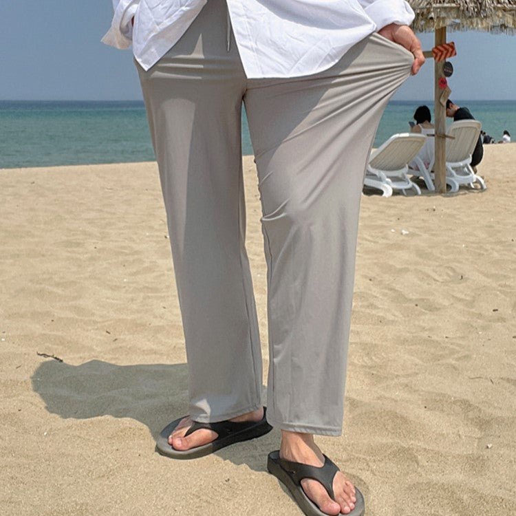 韓国ファッション SELCA-Solid straight slacks-mselca2023aw775-06