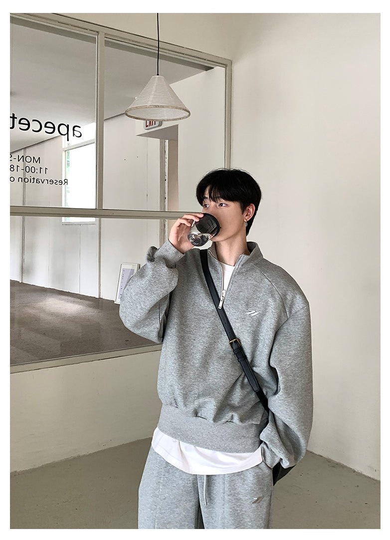 韓国ファッション SELCA-Sporty wet setup-mselca2023aw782-03