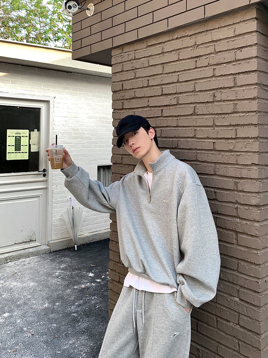 韓国ファッション SELCA-Sporty wet setup-mselca2023aw782-04
