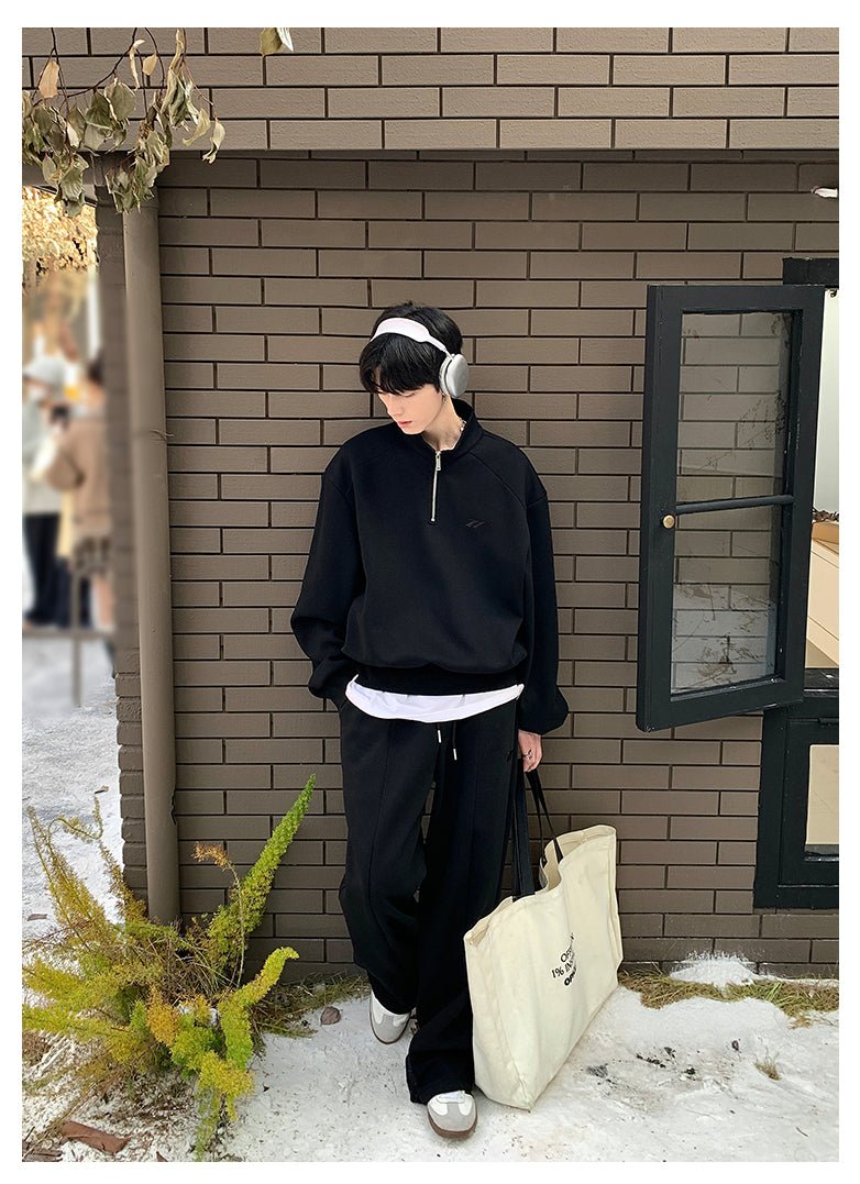 韓国ファッション SELCA-Sporty wet setup-mselca2023aw782-02