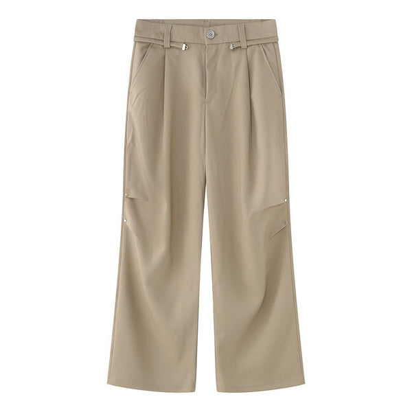 韓国ファッション SELCA-Straight -wide loose pants-mselca2023aw816-07