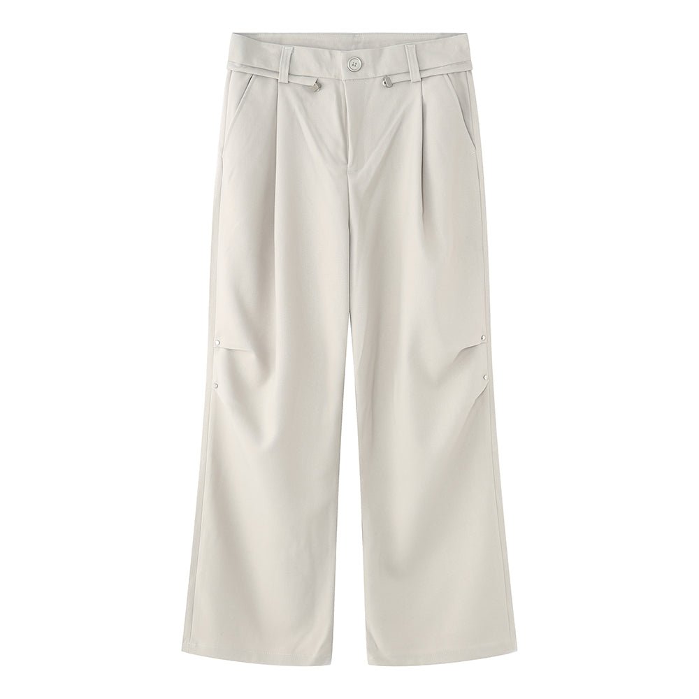 韓国ファッション SELCA-Straight -wide loose pants-mselca2023aw816-08