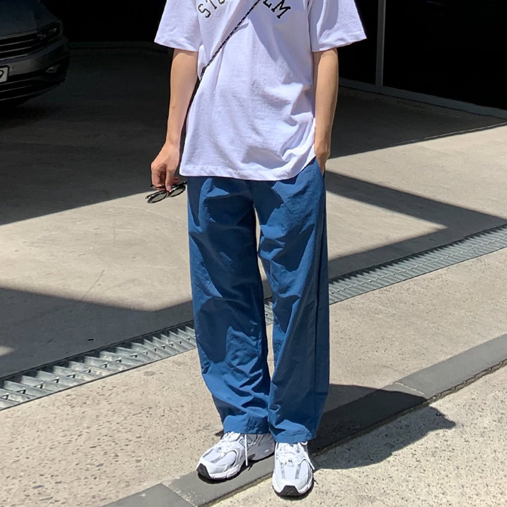 韓国ファッション SELCA-Straight cargo pants-mselca2023aw818-01