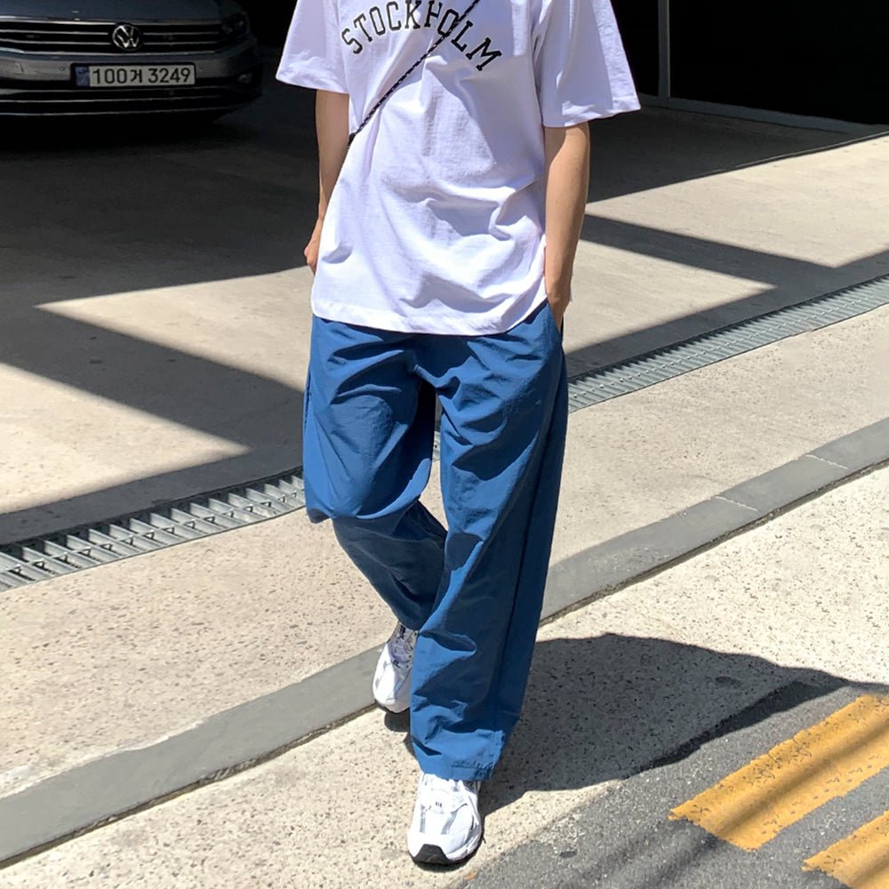 韓国ファッション SELCA-Straight cargo pants-mselca2023aw818-02