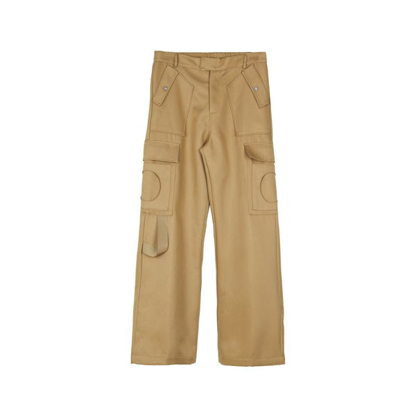 韓国ファッション SELCA-Straight cargo pants-mselca2023aw818-012