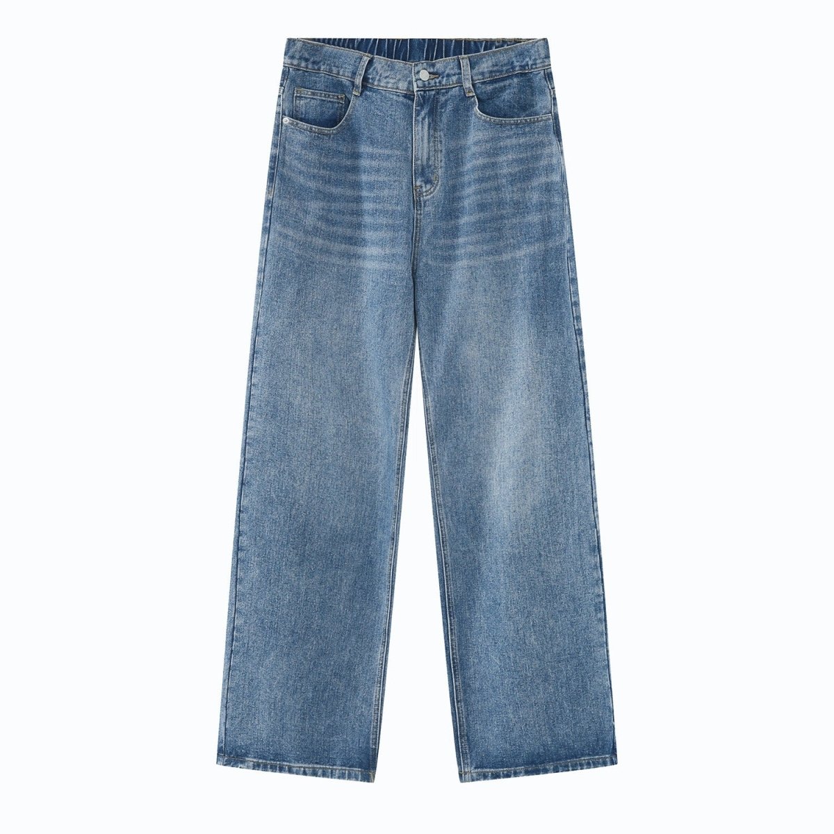 韓国ファッション SELCA-Straight casual denim pants-mselca2023aw821-08