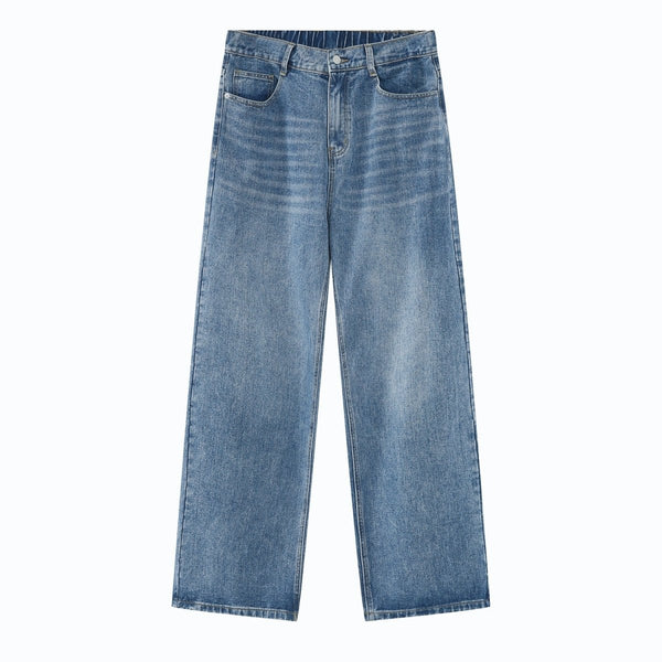韓国ファッション SELCA-Straight casual denim pants-mselca2023aw821-08