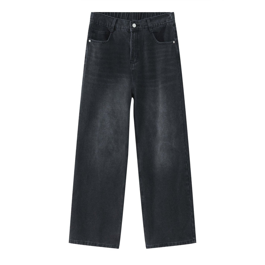 韓国ファッション SELCA-Straight casual denim pants-mselca2023aw821-09