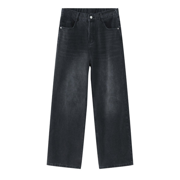 韓国ファッション SELCA-Straight casual denim pants-mselca2023aw821-09