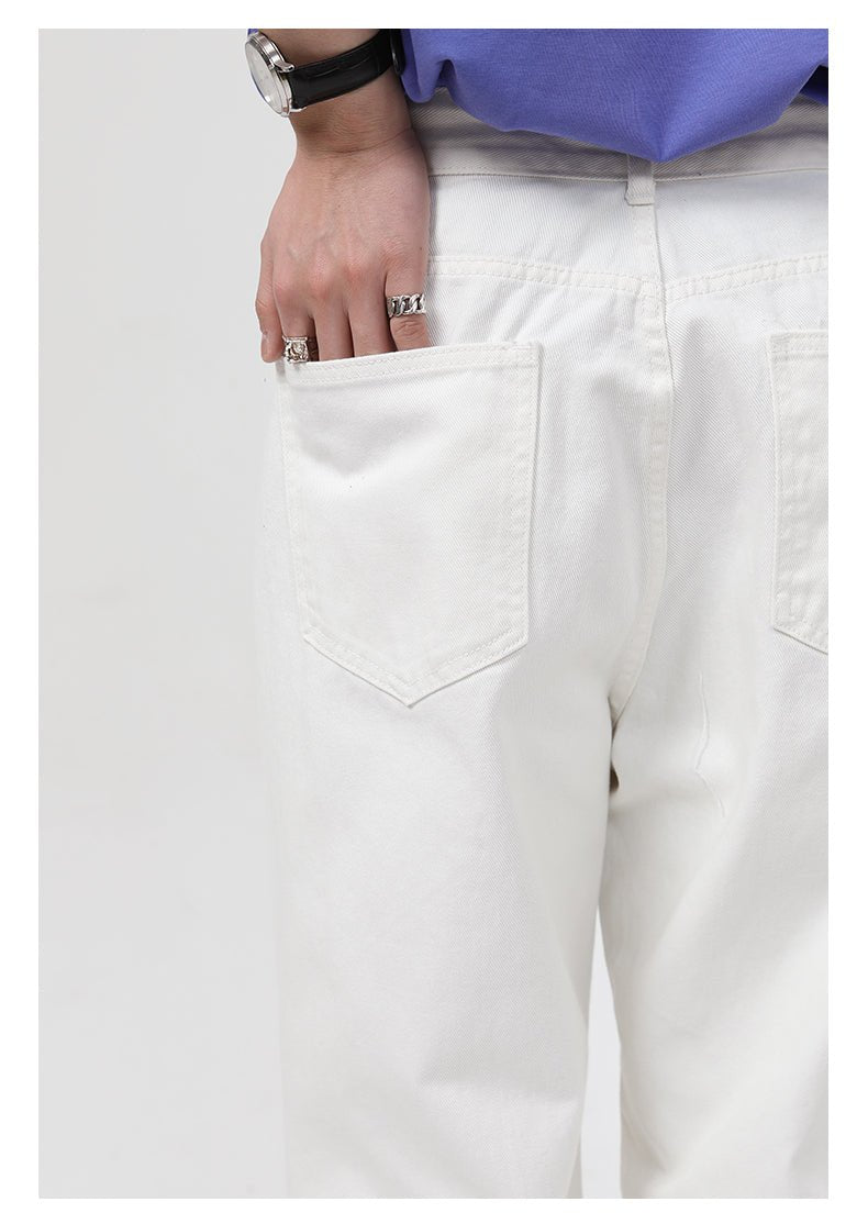 韓国ファッション SELCA-Straight casual jeans-mselca2023aw824-03