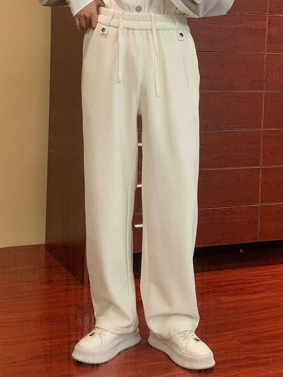 韓国ファッション SELCA-Straight casual pants-mselca2023aw826-02