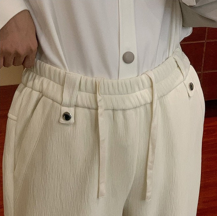 韓国ファッション SELCA-Straight casual pants-mselca2023aw826-013
