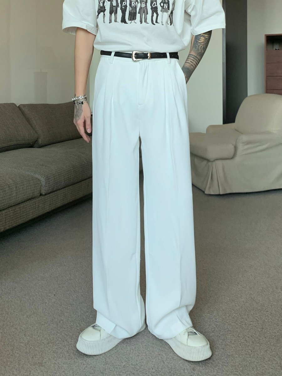 韓国ファッション SELCA-Straight loose pants-mselca2023aw849-02