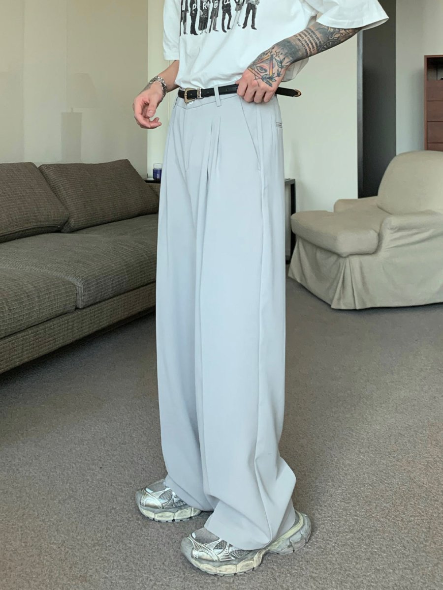 韓国ファッション SELCA-Straight loose pants-mselca2023aw849-05