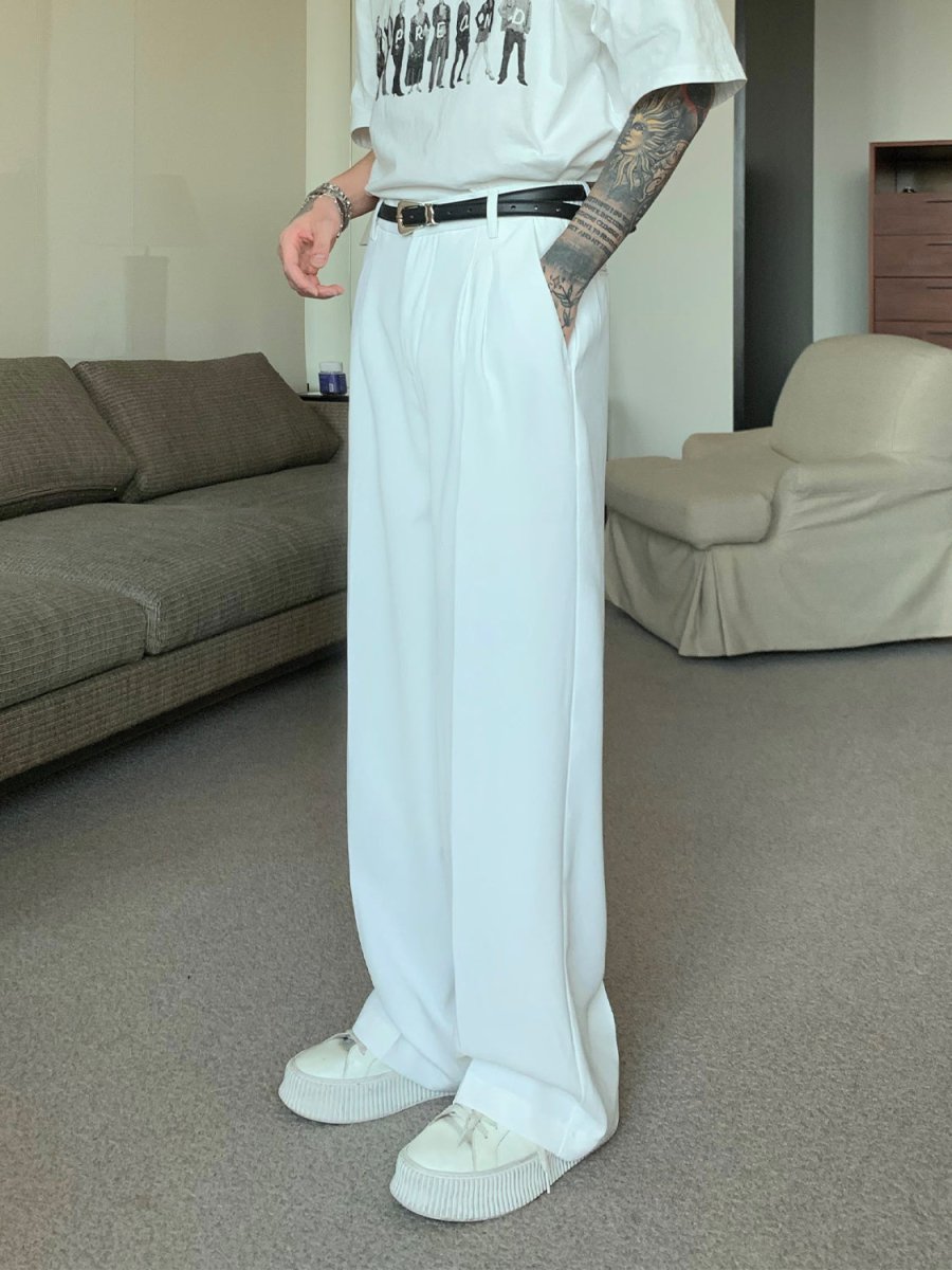 韓国ファッション SELCA-Straight loose pants-mselca2023aw849-07