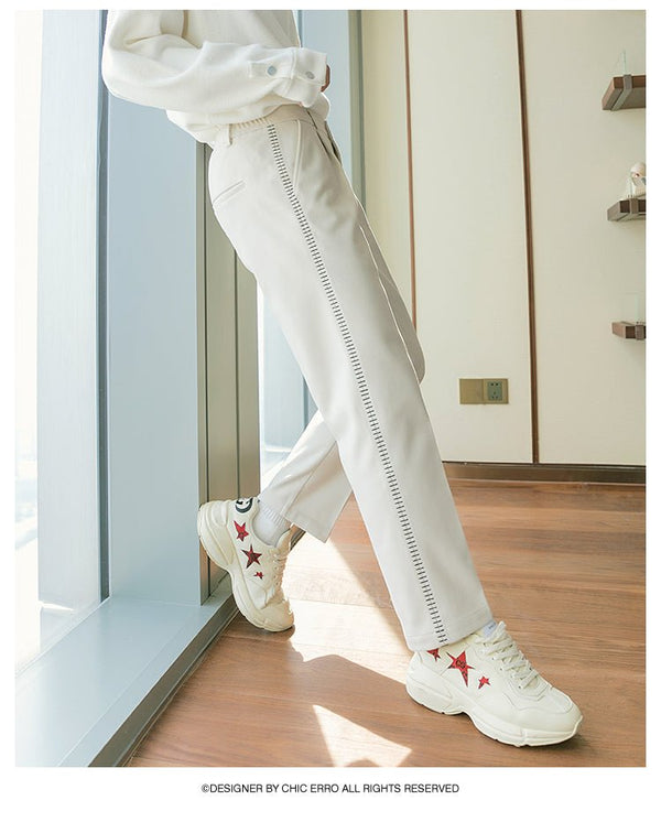 韓国ファッション SELCA-Straight suit pants-mselca2023aw858-04