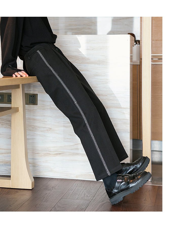 韓国ファッション SELCA-Straight suit pants-mselca2023aw858-07