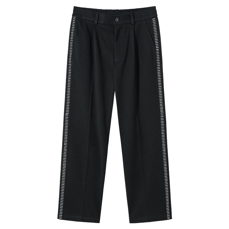 韓国ファッション SELCA-Straight suit pants-mselca2023aw858-09