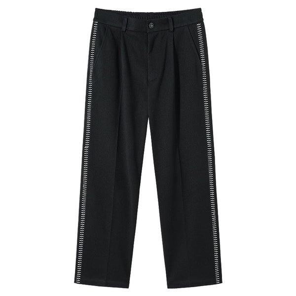 韓国ファッション SELCA-Straight suit pants-mselca2023aw858-09