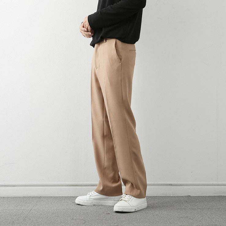 韓国ファッション SELCA-Straight wide pants-mselca2023aw870-04