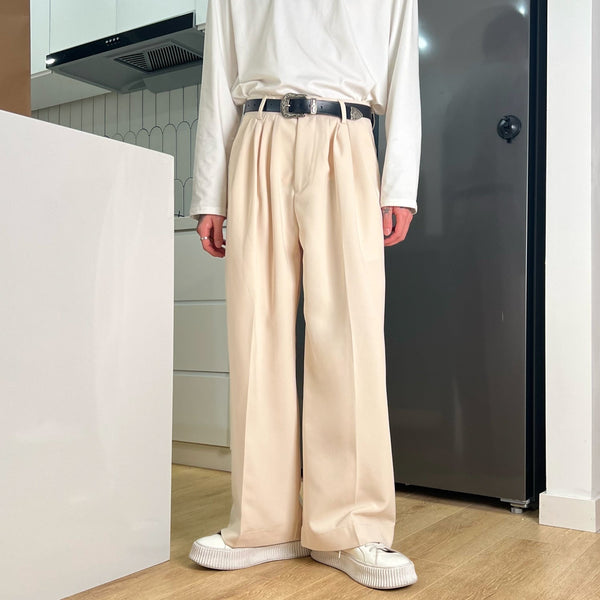 韓国ファッション SELCA-Straight wide pants-mselca2023aw870-06