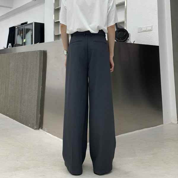 韓国ファッション SELCA-Straight wide slacks-mselca2023aw874-05