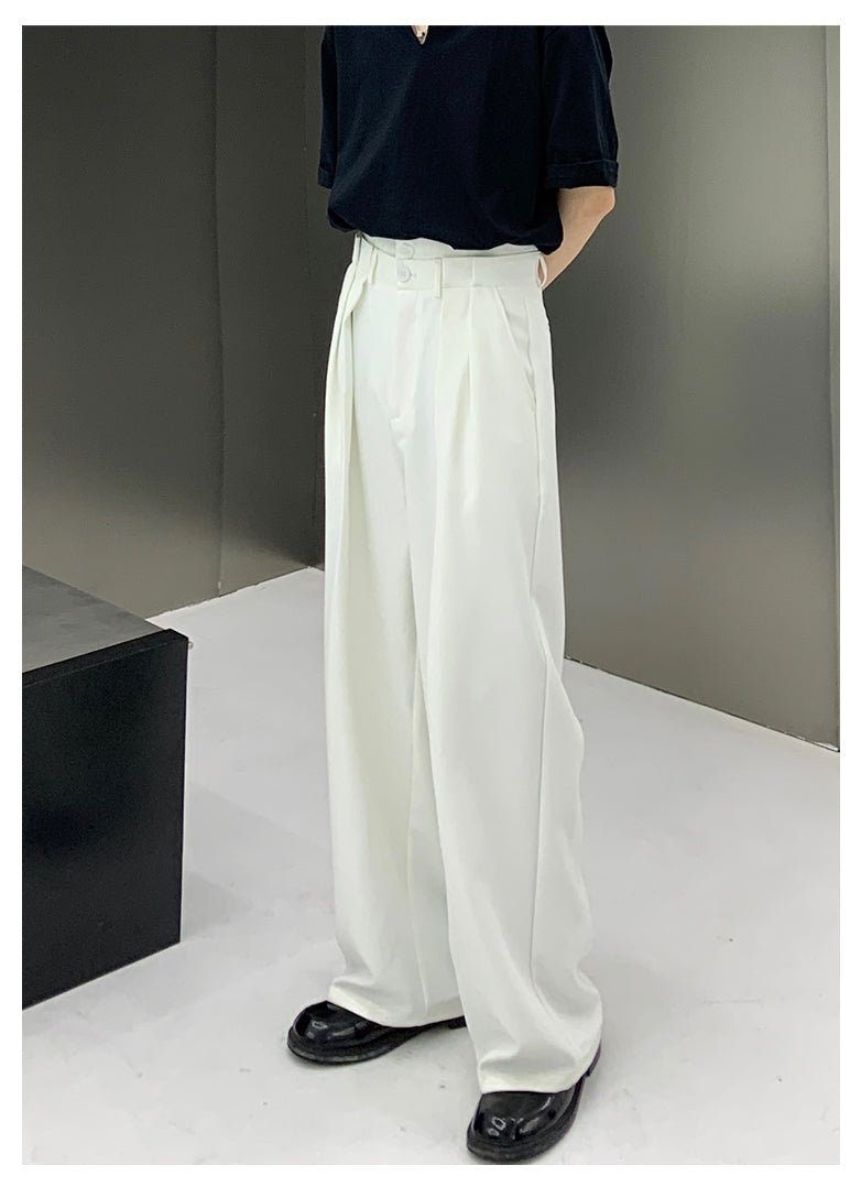 韓国ファッション SELCA-Straight wide slacks-mselca2023aw874-07