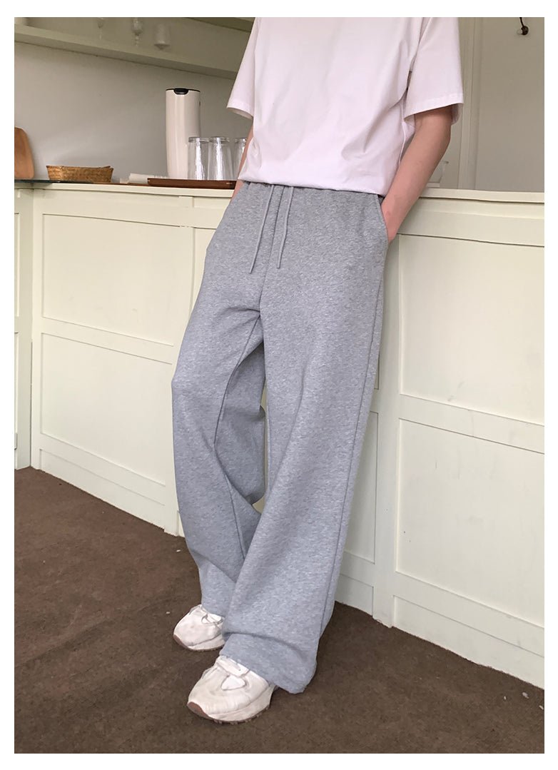韓国ファッション SELCA-String sweat pants-mselca2023aw886-05