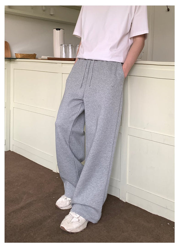 韓国ファッション SELCA-String sweat pants-mselca2023aw886-05