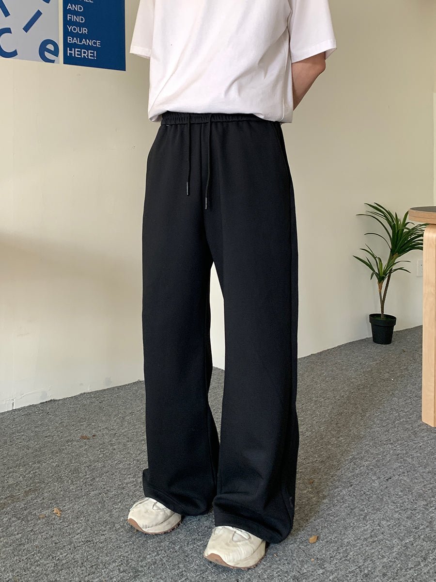 韓国ファッション SELCA-String sweat pants-mselca2023aw886-02