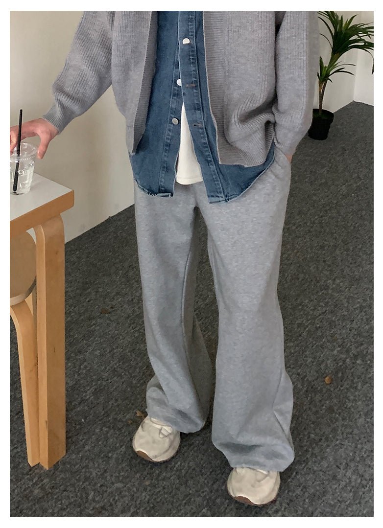 韓国ファッション SELCA-String sweat pants-mselca2023aw886-04