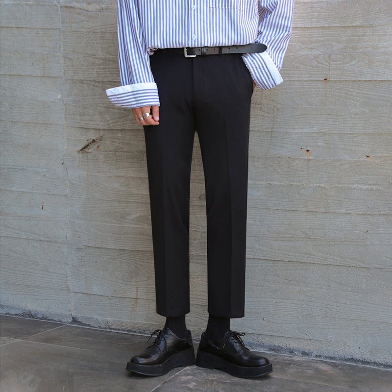 韓国ファッション SELCA-Suit slacks-mselca2023aw899-08