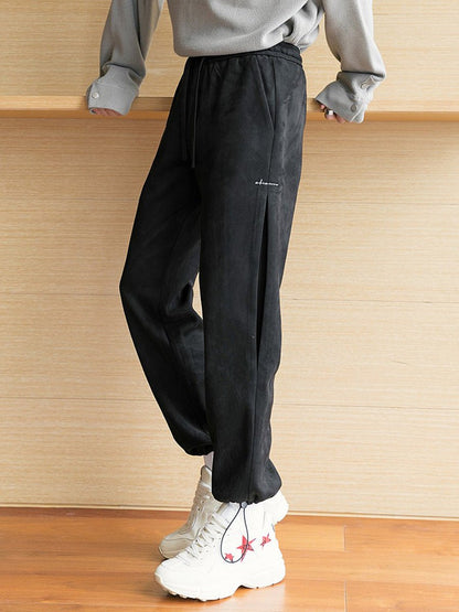 韓国ファッション SELCA-Sweat pants with draw-mselca2023aw908-02