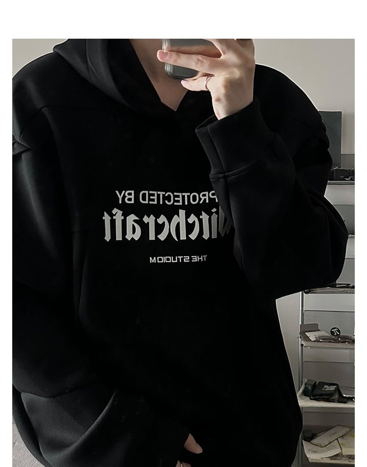 韓国ファッション SELCA-Sweat Street Parker-mselca2023aw909-07