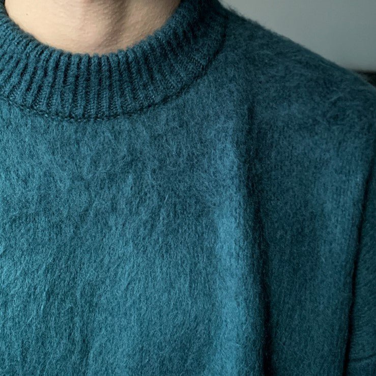 韓国ファッション SELCA-Thick knit sweater-mselca2023aw921-04