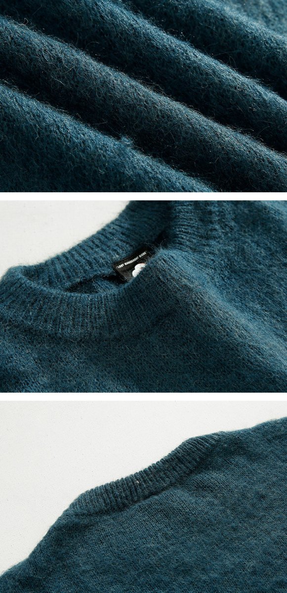 韓国ファッション SELCA-Thick knit sweater-mselca2023aw921-011